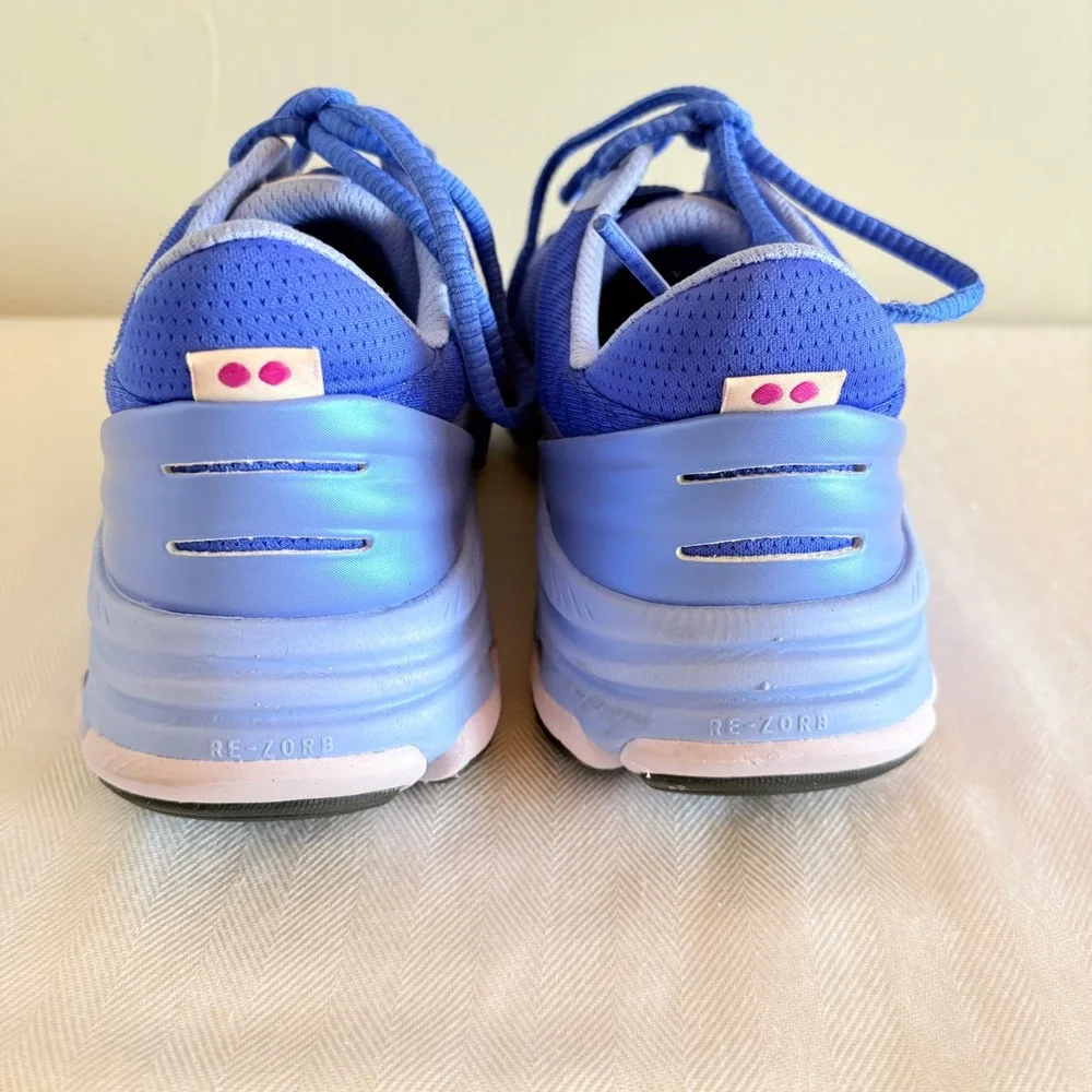 Ryka Devotion X Womens Walking Shoes Blue Mesh RE-ZORB Cushioning Sneaker SZ 7 - Picture 4 of 12